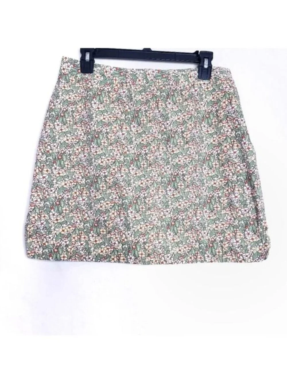 American Eagle Retro Stretch Floral Vintage Mini Skirt Pockets Women's Size 6